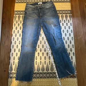 Paige jeans loose fit crop